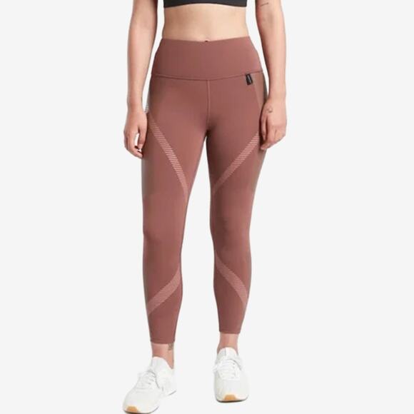 Athleta x Allyson Felix Legend 7/8 Tight Small Hearth Rose Activewear Running - Picture 1 of 2